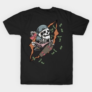 Skater skull T-Shirt